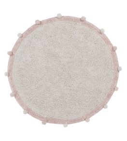 Bubbly Natural Rug by Lorena Canals Vintage Nude