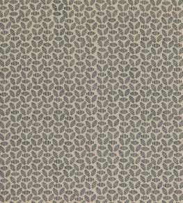 Bumble Bee Fabric by Baker Lifestyle Indigo Bumble Bee Fabric by Baker Lifestyle Indigo