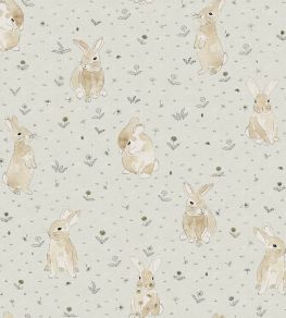 Bunny Field Wallpaper by Rebel Walls Sand