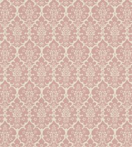 Burley Wallpaper by Schumacher Pink Burley Wallpaper by Schumacher Pink