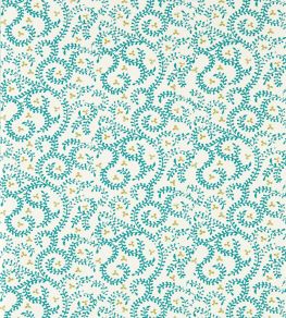 Buta Wallpaper by Clarke & Clarke Teal