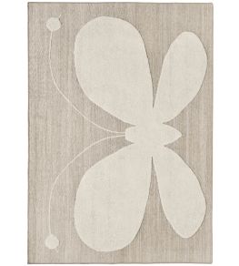 Butterfly Wool Rug by Nanimarquina Natural Butterfly Wool Rug by Nanimarquina Natural