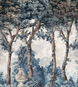 Byron Poem Mural by Coordonne Blue Byron Poem Mural by Coordonne Blue