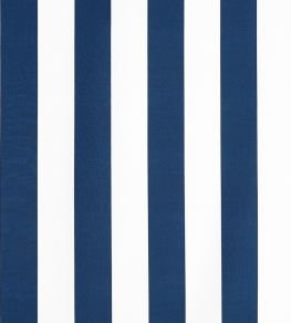 Cabana Stripe Fabric by Thibaut Navy Cabana Stripe Fabric by Thibaut Navy
