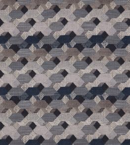 Cabaret Fabric by Warwick Indigo Cabaret Fabric by Warwick Indigo