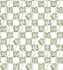 Cabbage Check Fabric by Josephine Munsey Olive Cabbage Check Fabric by Josephine Munsey Olive