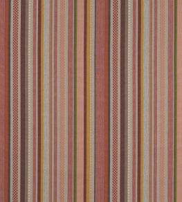 Cabrera Stripe Fabric by Jane Churchill Red Cabrera Stripe Fabric by Jane Churchill Red
