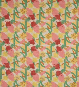 Cactus Flower Performance Fabric by Christopher Farr Cloth Limone Cactus Flower Performance Fabric by Christopher Farr Cloth Limone