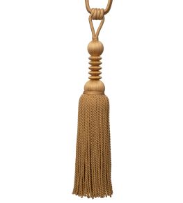 Caitlin Single Tassel Tieback Trimming by Samuel & Sons Amber Caitlin Single Tassel Tieback Trimming by Samuel & Sons Amber