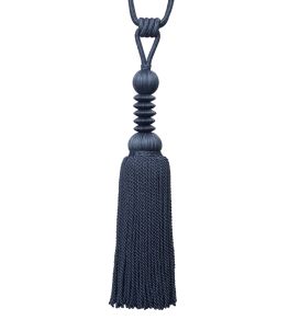 Caitlin Single Tassel Tieback Trimming by Samuel & Sons Caspian Blue Caitlin Single Tassel Tieback Trimming by Samuel & Sons Caspian Blue