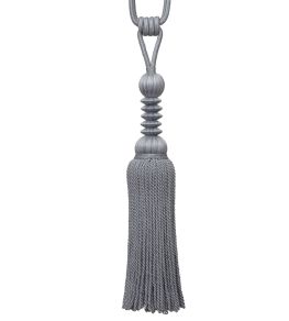 Caitlin Single Tassel Tieback Trimming by Samuel & Sons Heron Blue Caitlin Single Tassel Tieback Trimming by Samuel & Sons Heron Blue