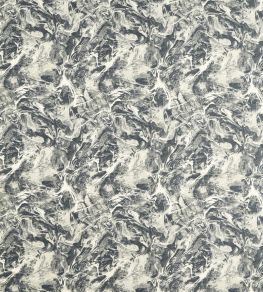 Calacatta Fabric by Clarke & Clarke Ink