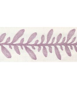 Calathea Tape Trimming by Thibaut Lilac