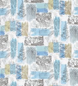 Caldesia Fabric by Harlequin Indigo/Pebble