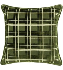Caledonian Cushion 50 x 50cm by Kirkby Design Pine Green