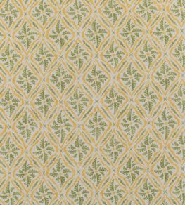 Calissons Fabric by Marvic Vert/Jaune