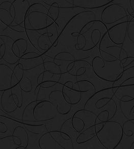 Calligraphy Bird Wallpaper by Moooi Midnight Calligraphy Bird Wallpaper by Moooi Midnight