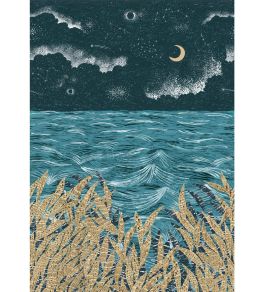 Callisto Mural by Casamance Marine / Dore Callisto Mural by Casamance Marine / Dore