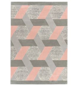 Camden Rug by Asiatic Pink Camden Rug by Asiatic Pink