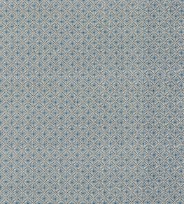 Camden Trellis Fabric by GP & J Baker Blue