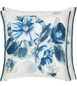 Camellia Cushion 50 x 50cm by Designers Guild Indigo Camellia Cushion 50 x 50cm by Designers Guild Indigo