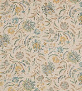 Campion Fabric by Colefax and Fowler Blue/Gold Campion Fabric by Colefax and Fowler Blue/Gold