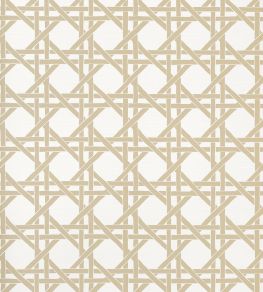 Canary Trellis Wallpaper by Thibaut Beige