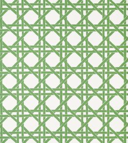 Canary Trellis Wallpaper by Thibaut Green