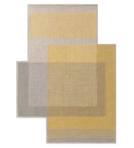 Canevas Geo Rug by GAN Grey