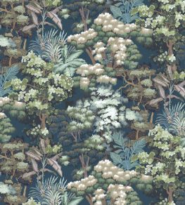 Canopia Wallpaper by Josephine Munsey Petrol Canopia Wallpaper by Josephine Munsey Petrol