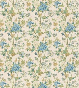 Canton Fabric by GP & J Baker Blue/Green Canton Fabric by GP & J Baker Blue/Green