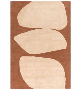 Canvas Collage Rug by Asiatic Terracotta 05 Canvas Collage Rug by Asiatic Terracotta 05