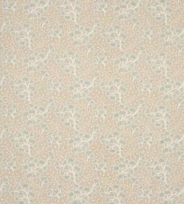 Canya Fabric by Jane Churchill Aqua Canya Fabric by Jane Churchill Aqua