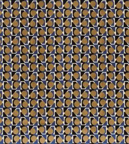 Capsule Fabric by Camengo Navy Capsule Fabric by Camengo Navy