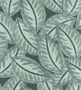 Caracas Wallpaper by Caselio Vert Sapin Caracas Wallpaper by Caselio Vert Sapin