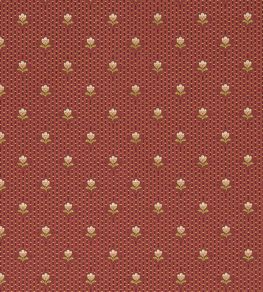 Carantec Fabric by Casal Groseille Paille Carantec Fabric by Casal Groseille Paille