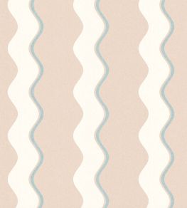 Cari Wave Wallpaper by Woodchip & Magnolia Sand