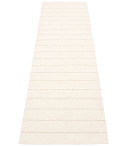 Carl Runner Rug by Pappelina Vanilla/White Carl Runner Rug by Pappelina Vanilla/White