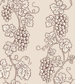 Carla Wallpaper by Sandberg Burgundy