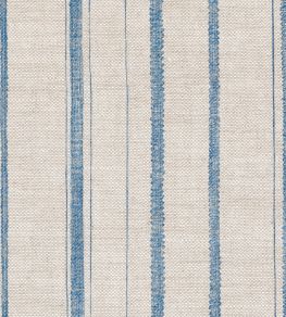 Carskiey Single Stripe Fabric by Fermoie Sky Blue