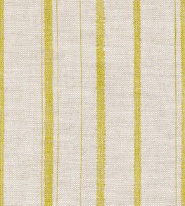 Carskiey Single Stripe Fabric by Fermoie Yellow Carskiey Single Stripe Fabric by Fermoie Yellow