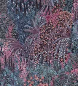 Cascade Linen Union Fabric by Cole & Son Violet