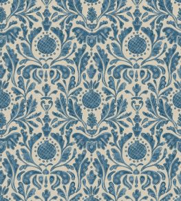 Castellane Wallpaper by Nina Campbell Indigo Castellane Wallpaper by Nina Campbell Indigo