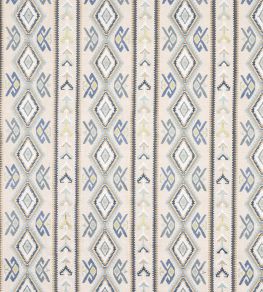 Castille Fabric by Colefax and Fowler Blue Castille Fabric by Colefax and Fowler Blue