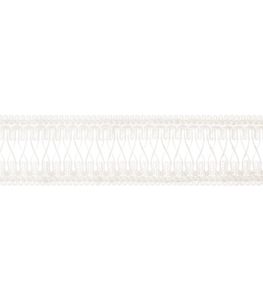 Cecily Tape Trimming by Thibaut Snow White Cecily Tape Trimming by Thibaut Snow White