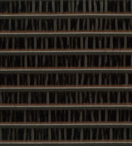 Celesta Stripe Fabric by Osborne & Little Chocolate