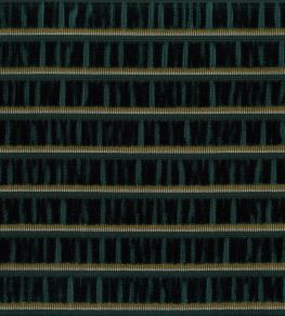 Celesta Stripe Fabric by Osborne & Little Teal