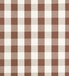 Central Check Fabric by Scion Chocolate Central Check Fabric by Scion Chocolate