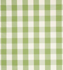 Central Check Fabric by Scion Pea Green/Kelly Green