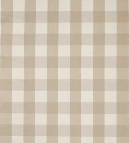 Central Check Fabric by Scion Pebble